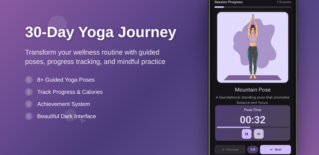 Yoga – Poses & Voice... logo
