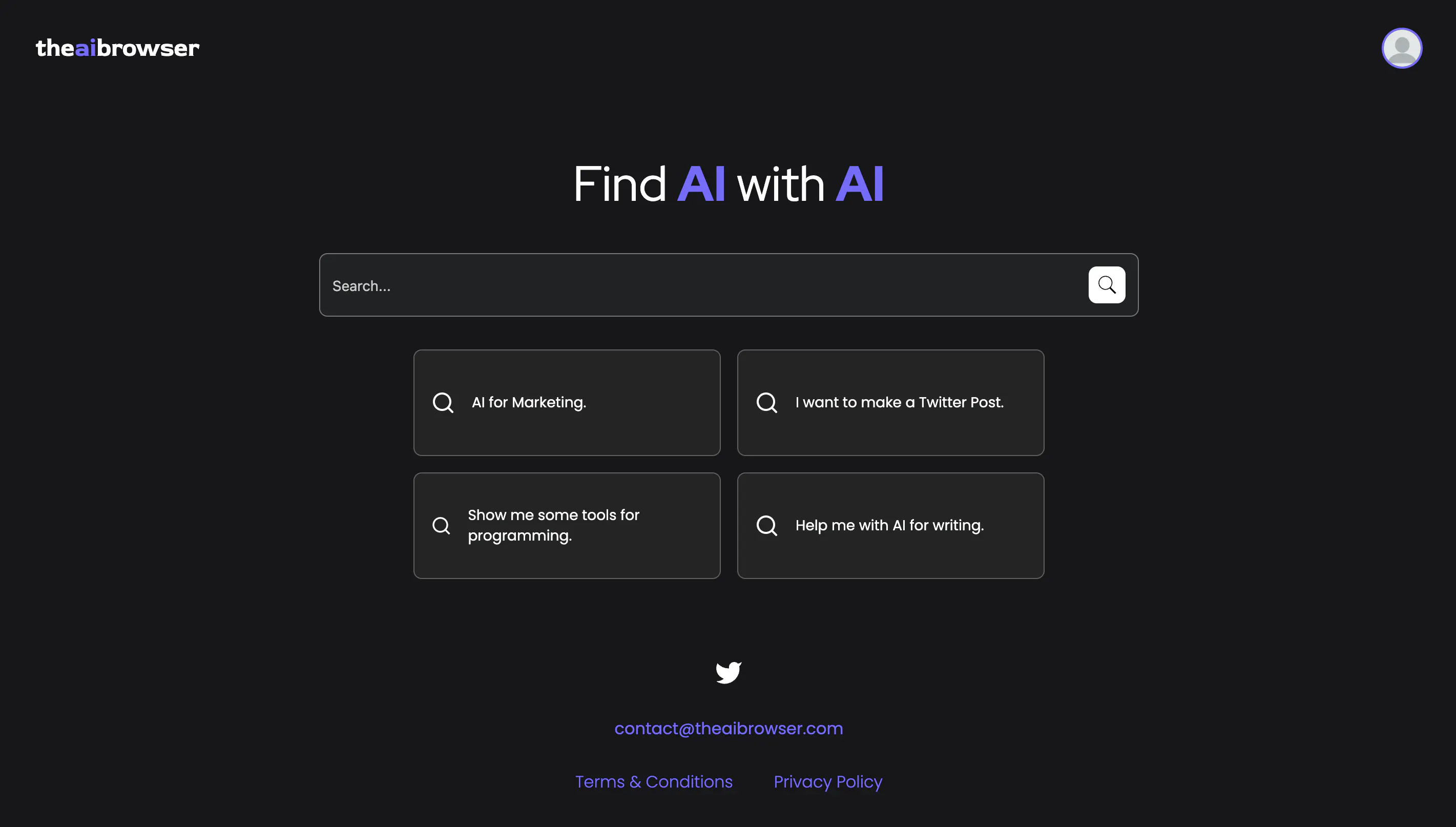 The AI Browser gallery image