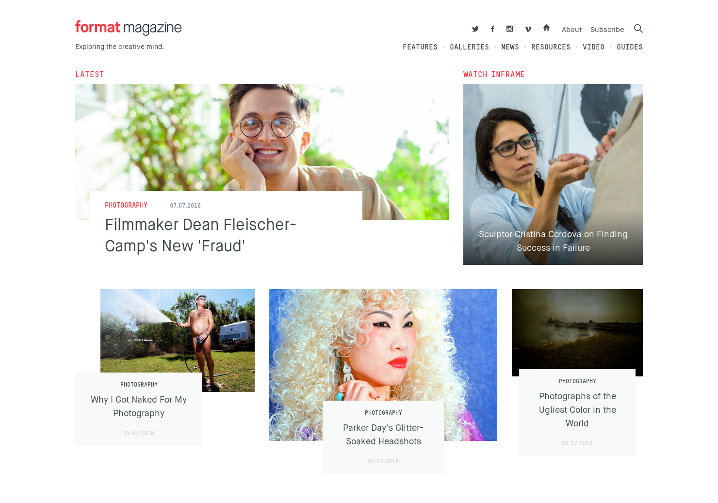 Format Magazine Design