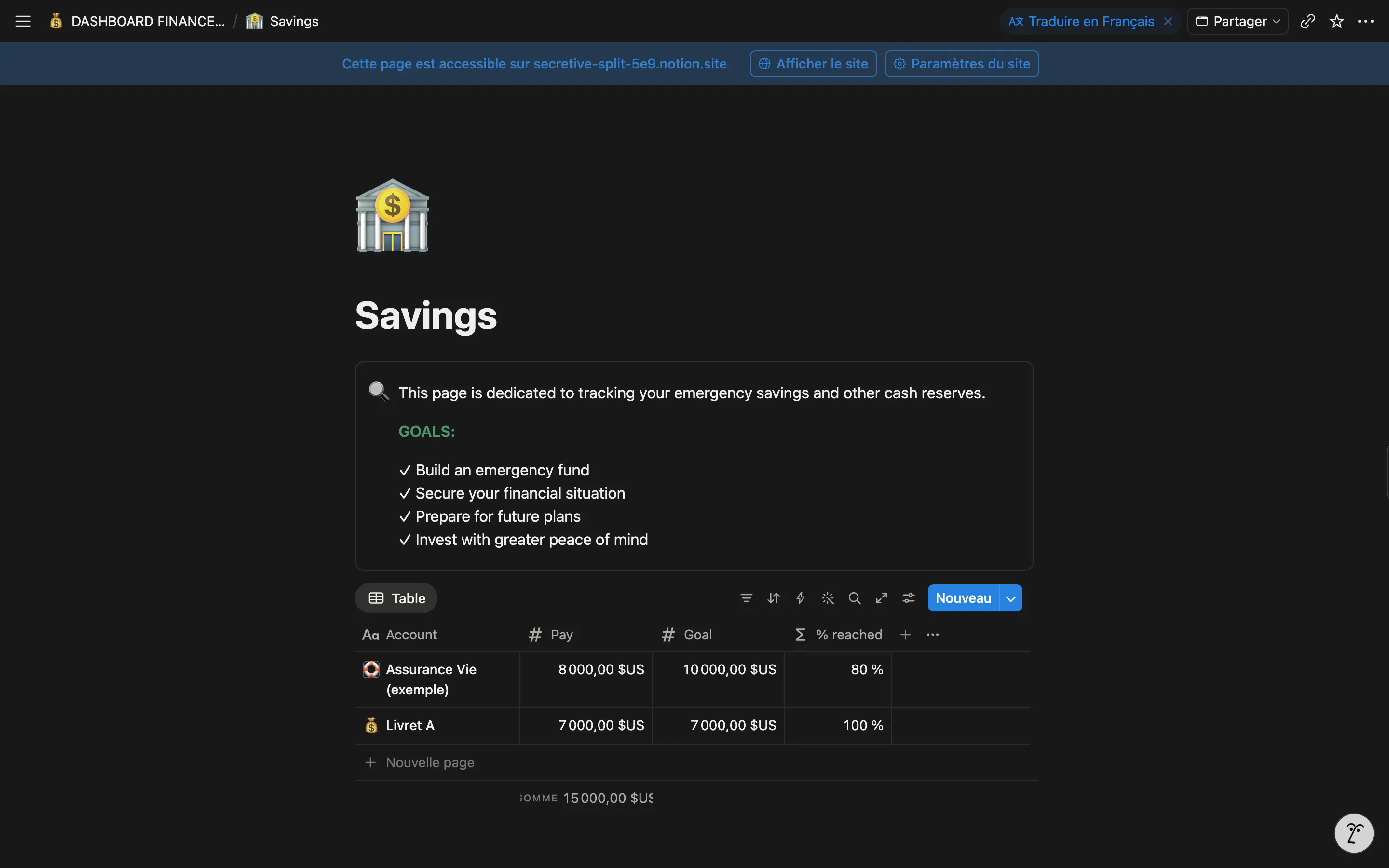 Investment Dashboard gallery image
