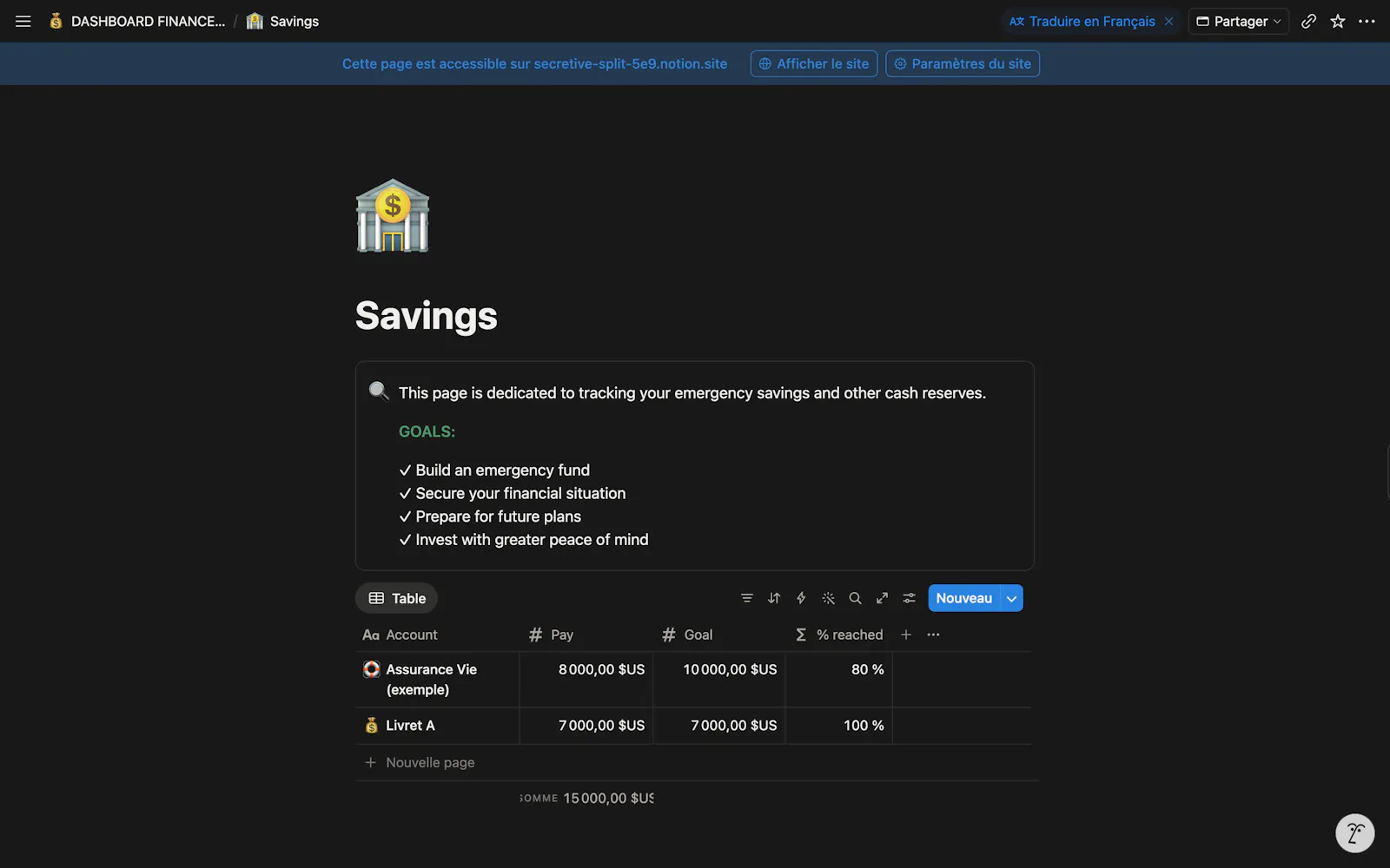 Investment Dashboard screenshot 10