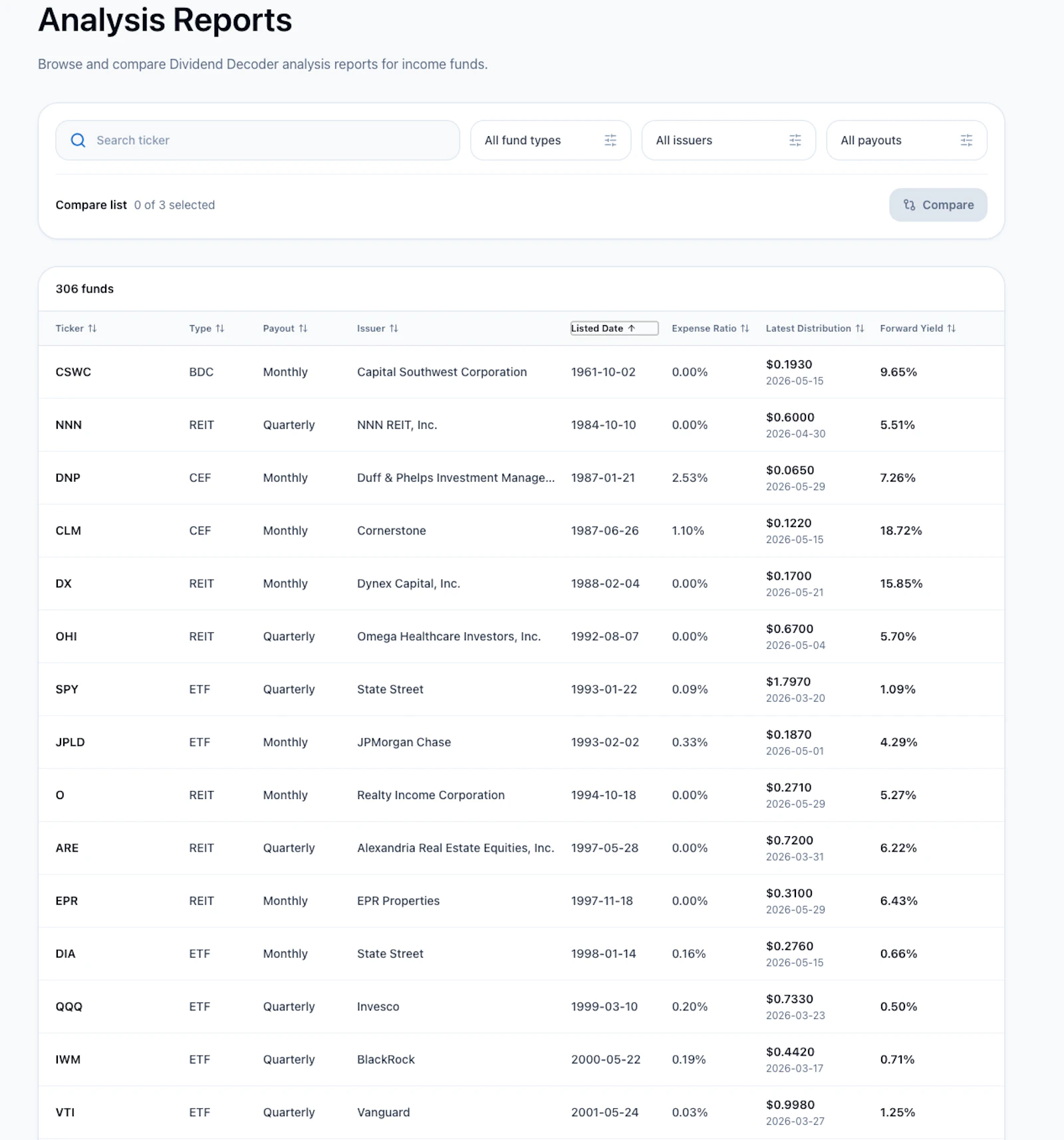 Dividend Decoder screenshot 6
