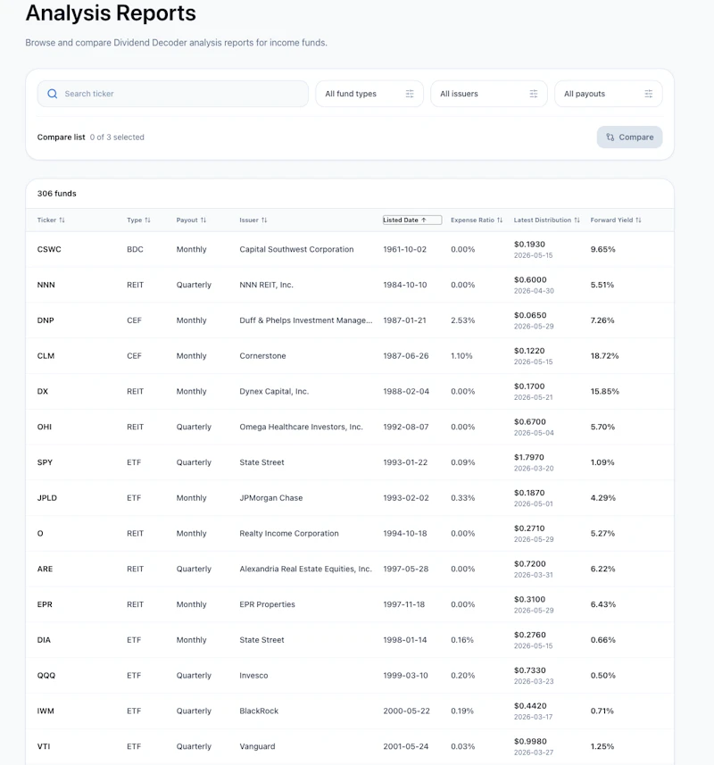 Dividend Decoder screenshot 6
