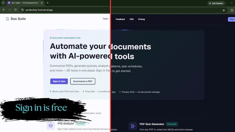 Doc Suite screenshot 2