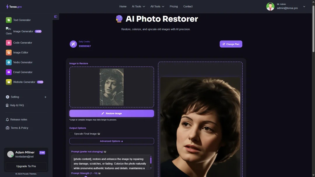 Tensa Pro - Screenshot 5 showing product features and functionality