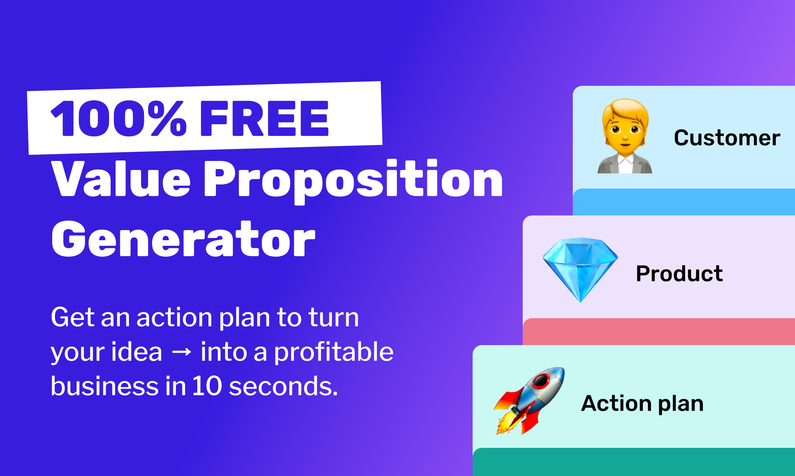 startuptile Value Proposition Generator-Turn your idea into a profitable business