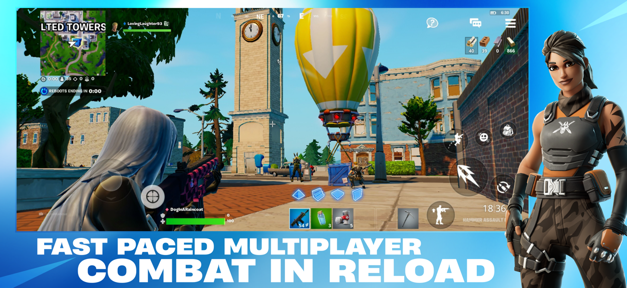 Media Fortnite untuk iOS - Main 1000-an Kepulauan Buatan Pencipta Percuma dengan rakan anda 3