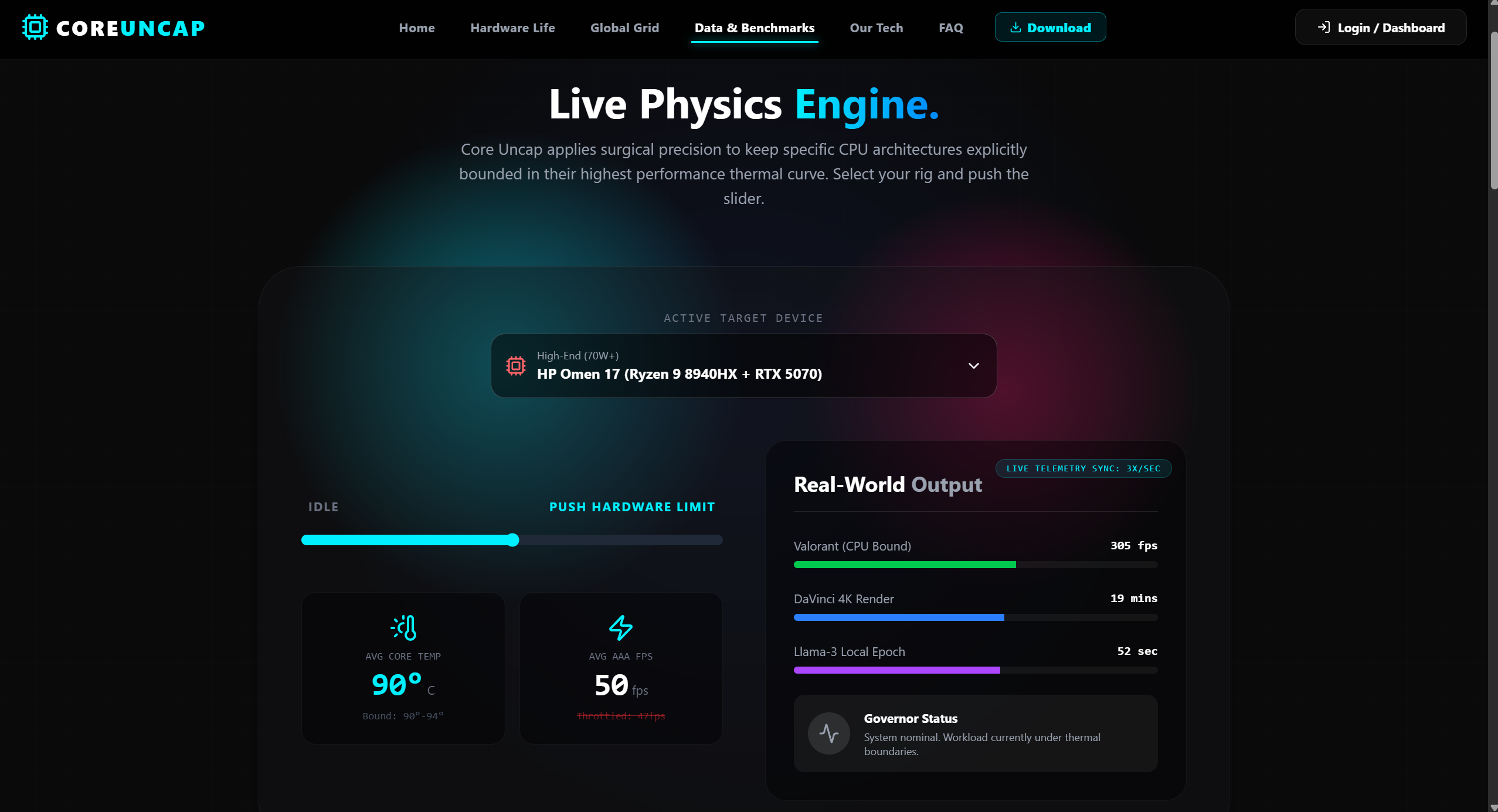 CoreUncap v1.0.2 gallery image