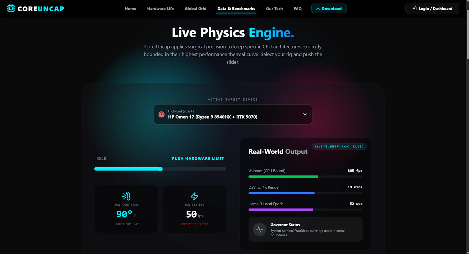 CoreUncap v1.0.2 screenshot 6