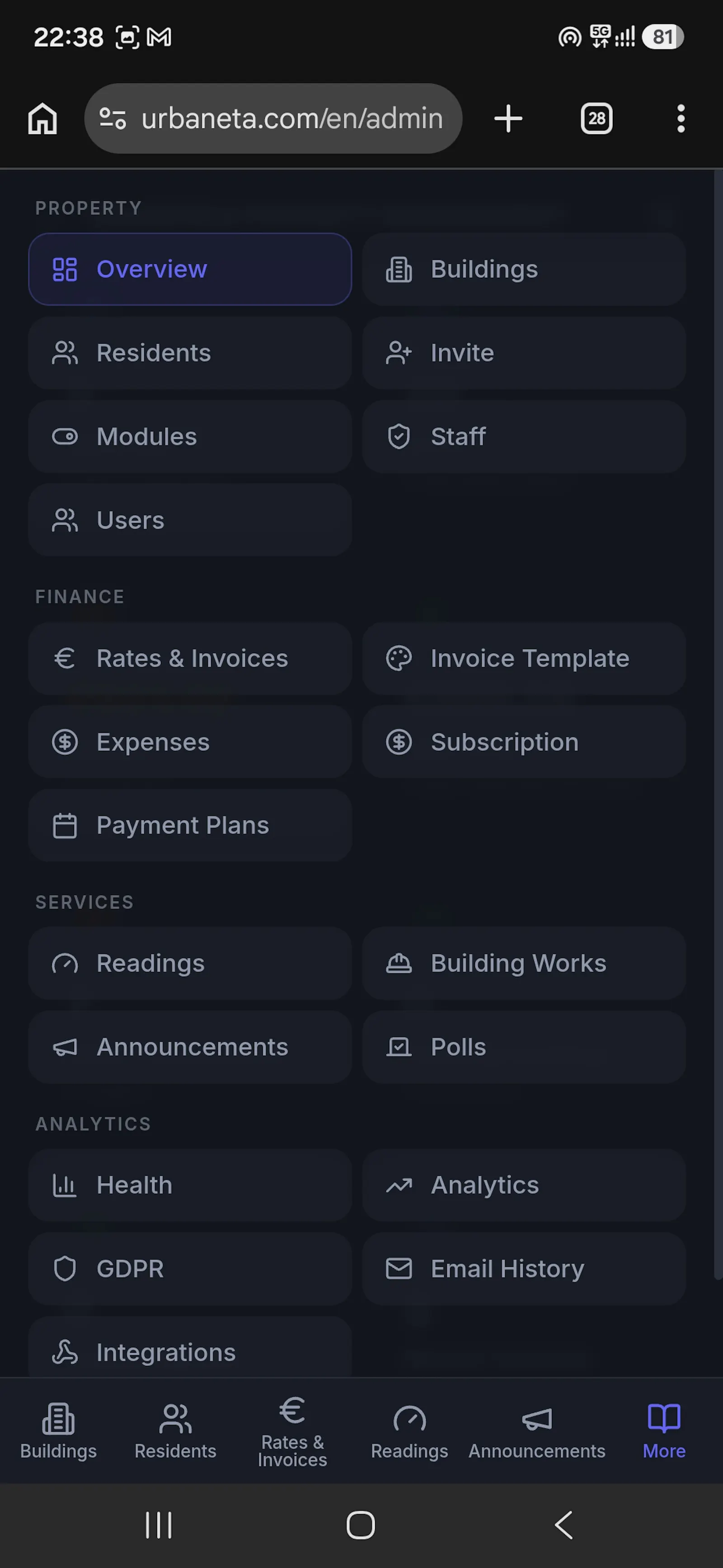 Urbaneta — Property Management Platform screenshot 6