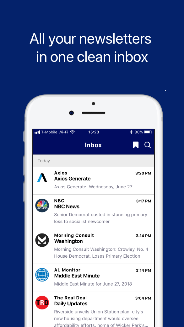 Debut Inbox gallery image