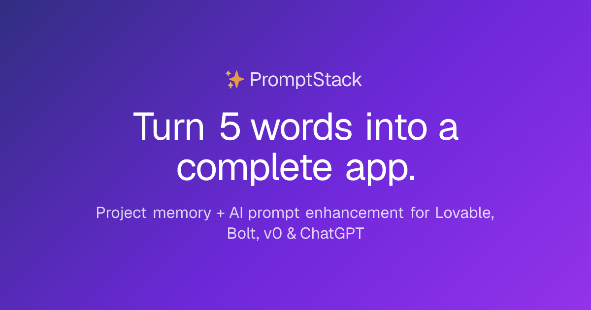 PromptStack gallery image