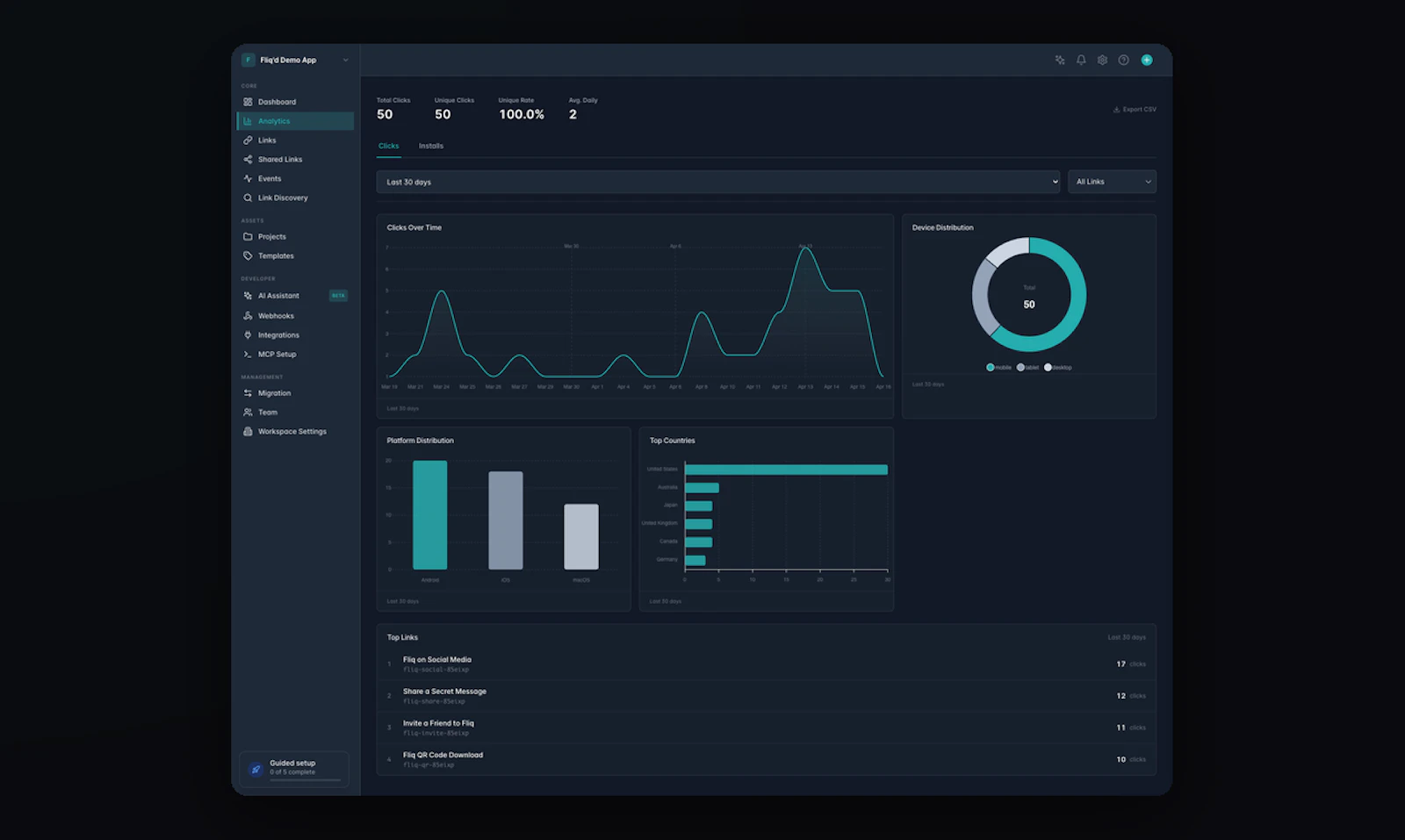 LinkForty screenshot 1