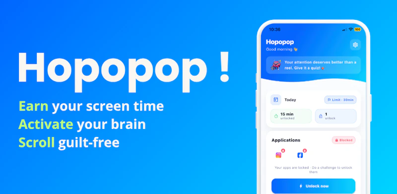 Hopopop - Earn Your Scroll screenshot 2