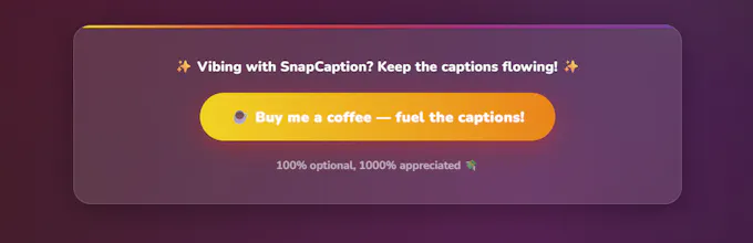 SnapCaption gallery image
