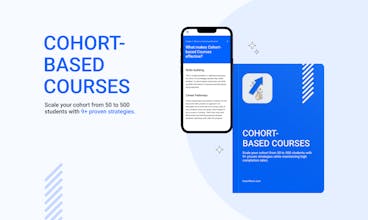 Cohort-Based Course e-book by Teachfloor gallery image