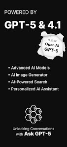 وسائط اسأل GPT-5 AI chatbot مساعد - اسأل أي شيء ، احصل على إجابات فورية مع دردشة الذكاء الذكي 6