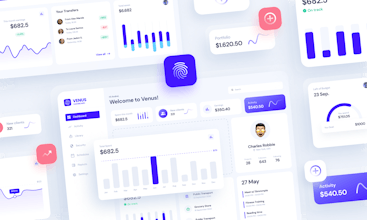 Venus - Dashboard Builder for Figma gallery image