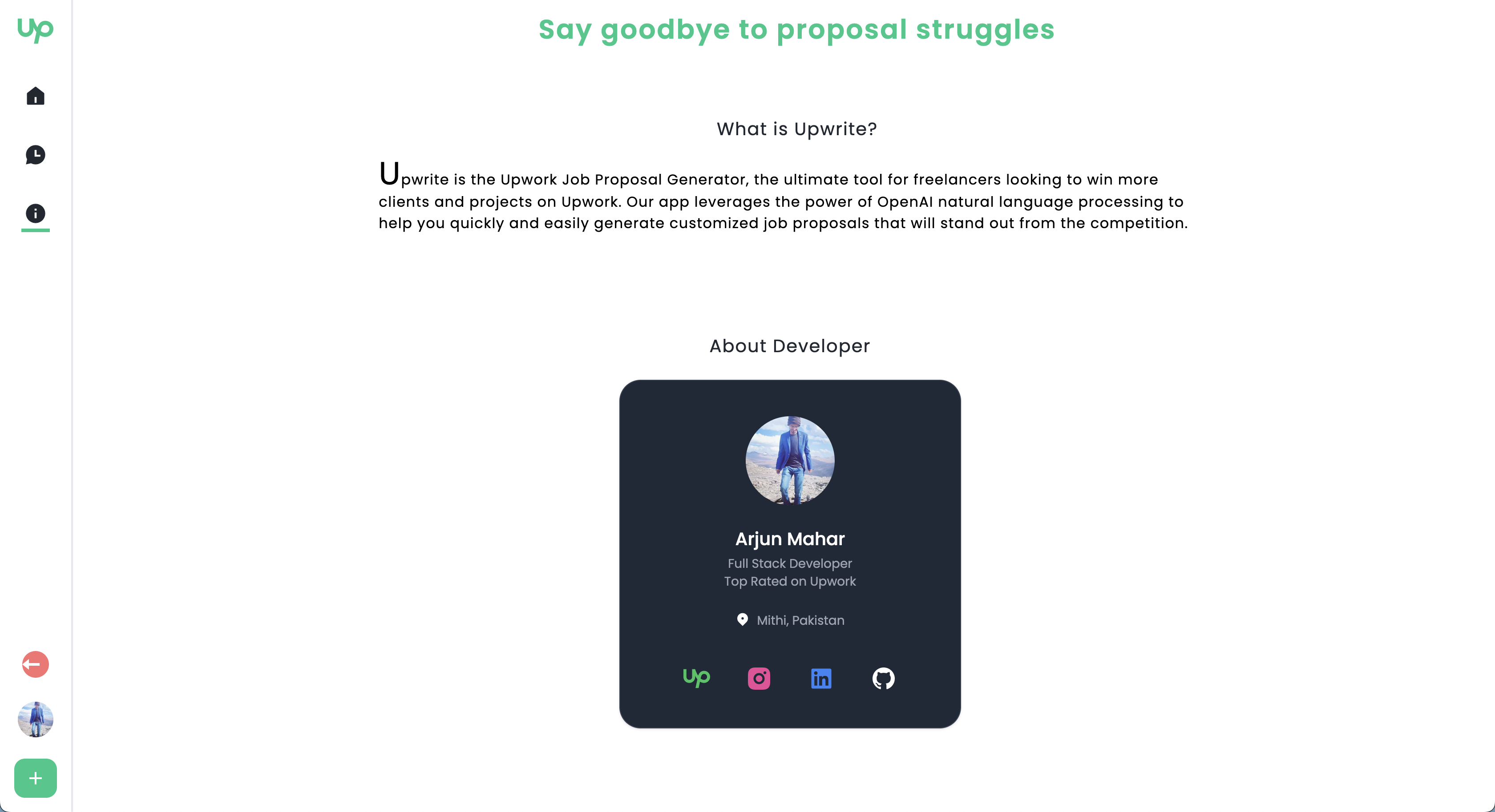 Upwrite -Upwork 제안 생성기 - 제안 투쟁에 작별 인사를하십시오 미디어 3