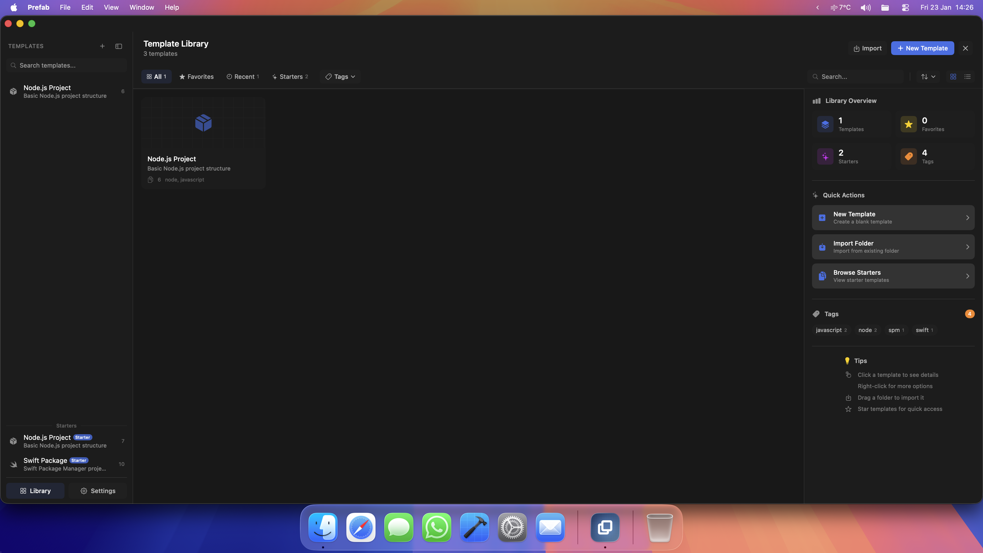 Prefab - Your projects, pre-built - Screenshot 2 showing product features and functionality