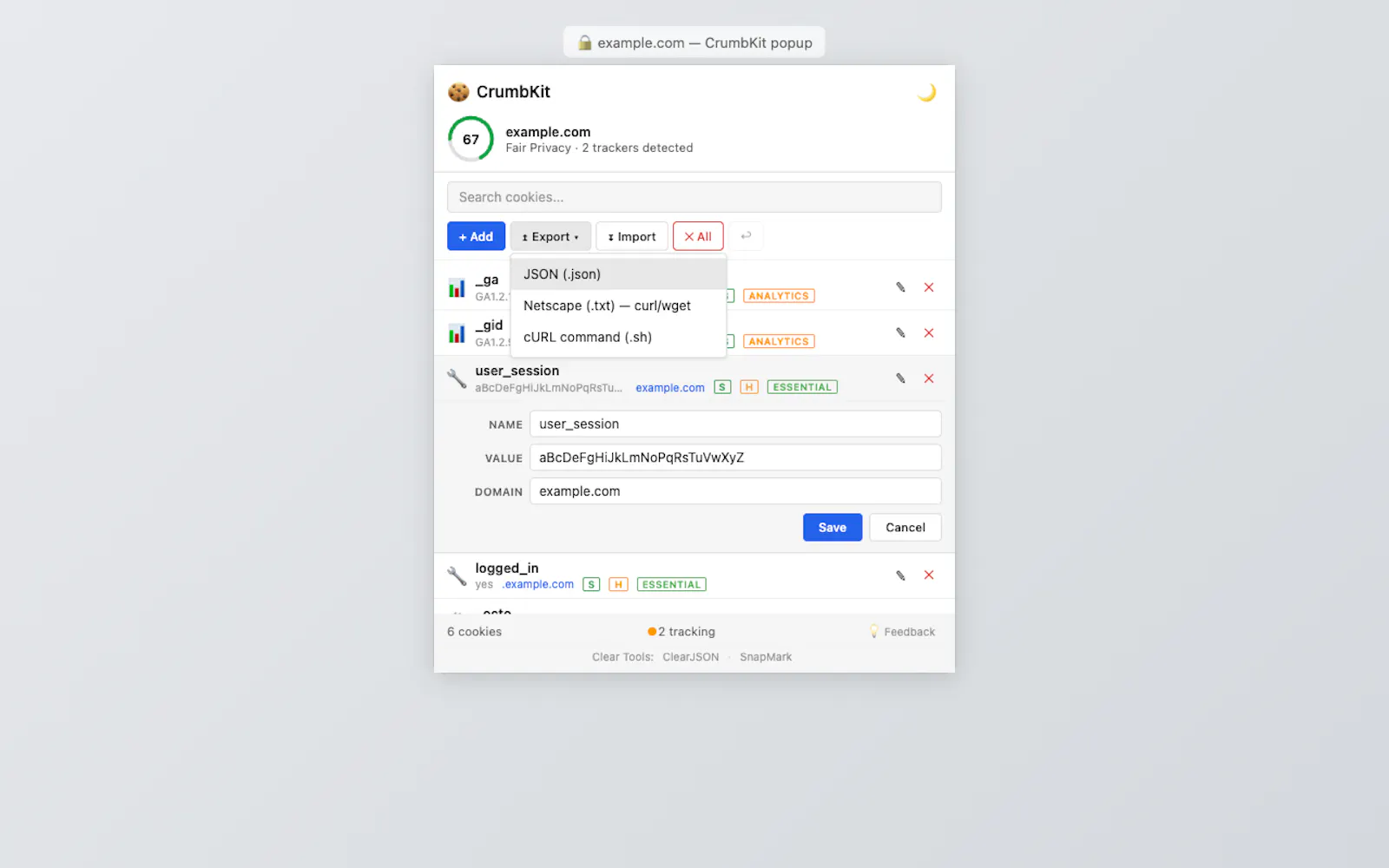CrumbKit screenshot 3