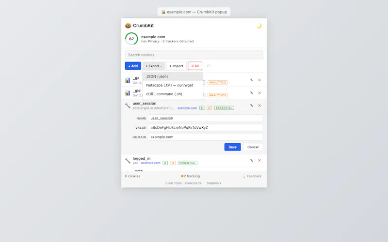 CrumbKit screenshot 3