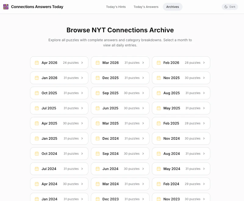 Connections Answers Today screenshot 5