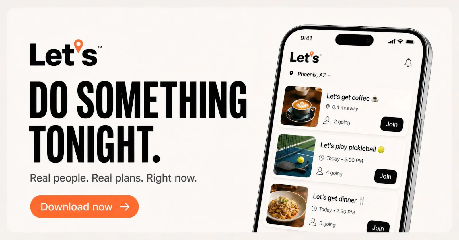 Let's - The IRL App screenshot 1