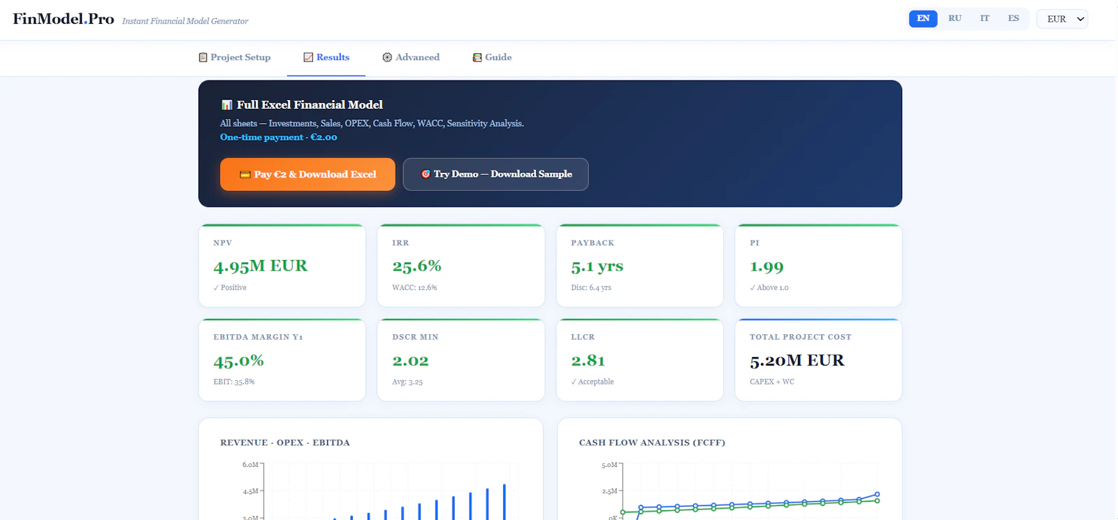 FinModel Pro screenshot 3