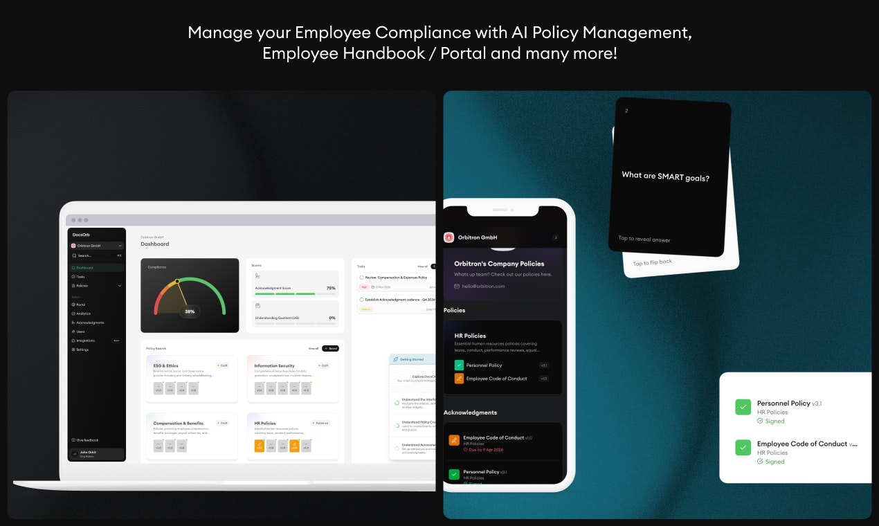 DocsOrb: AI Policy Management & more gallery image