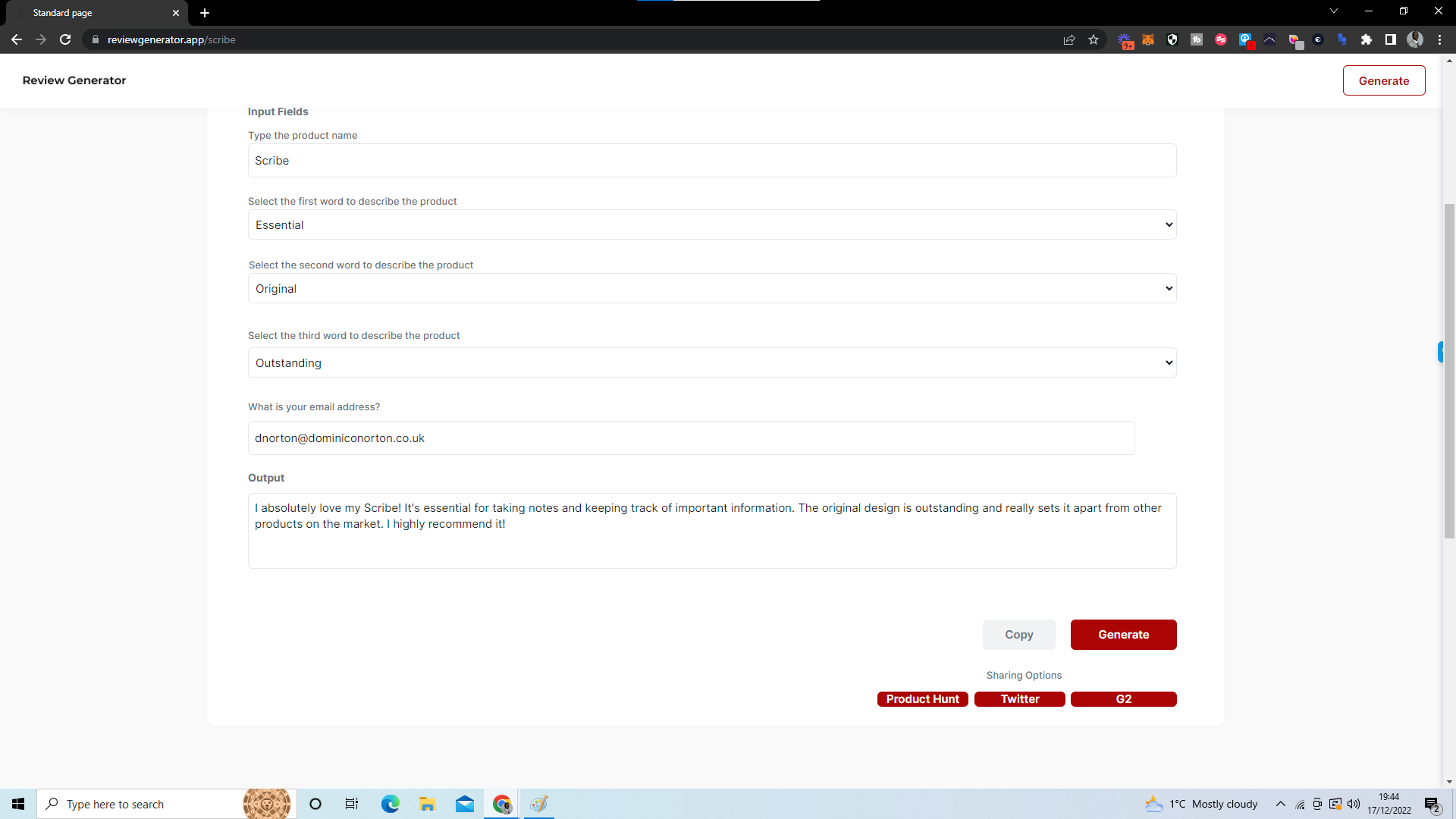 Media reviewgenerator.app 4