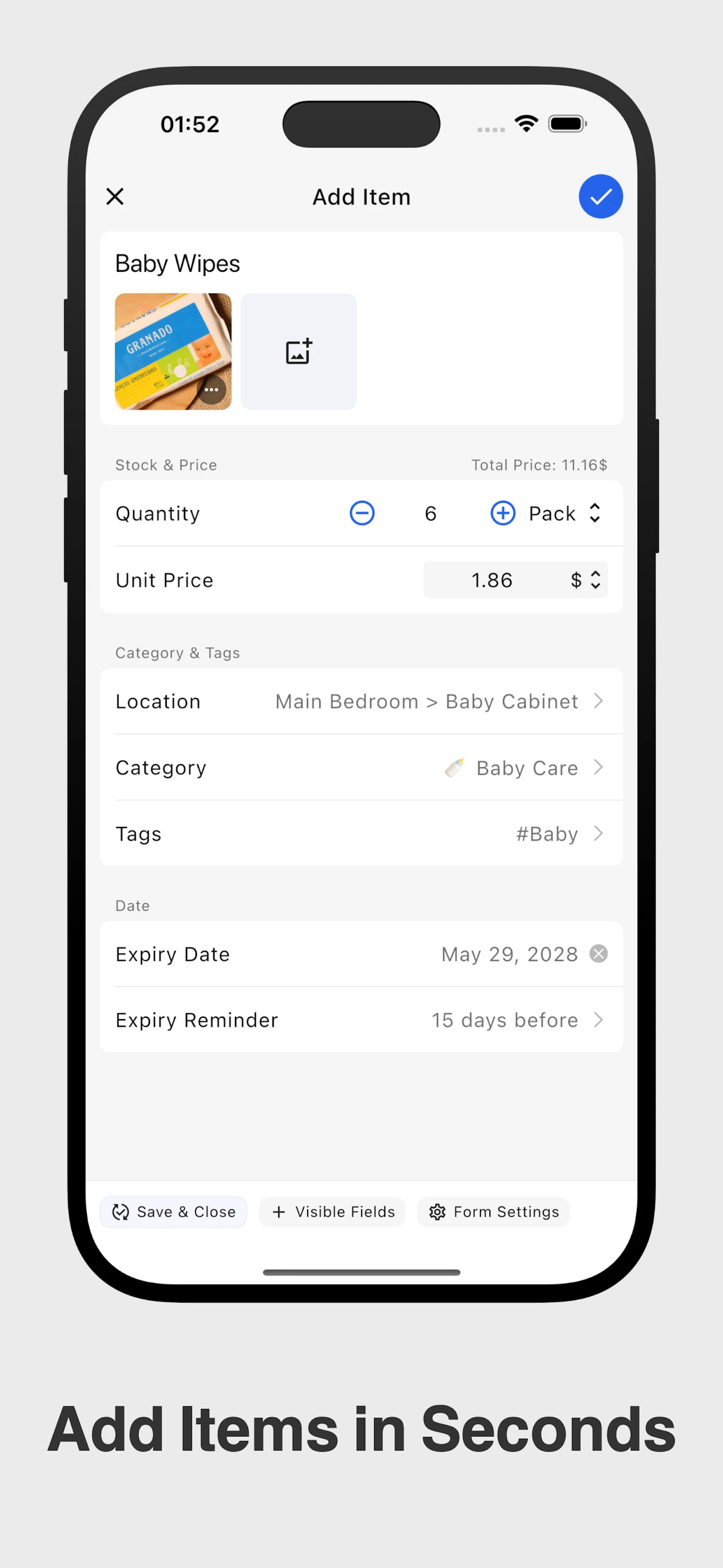 NestStow: Home Inventory screenshot 2