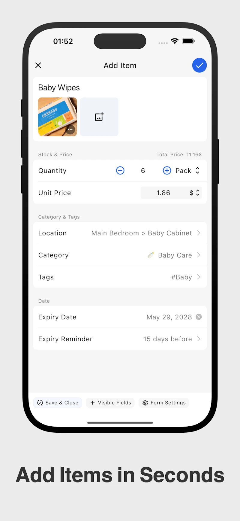 NestStow: Home Inventory screenshot 2