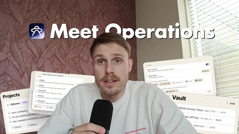 Operations screenshot 1 (video preview)