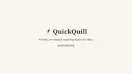 QuickQuill