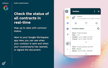 Oneflow for Google Workspace gallery image