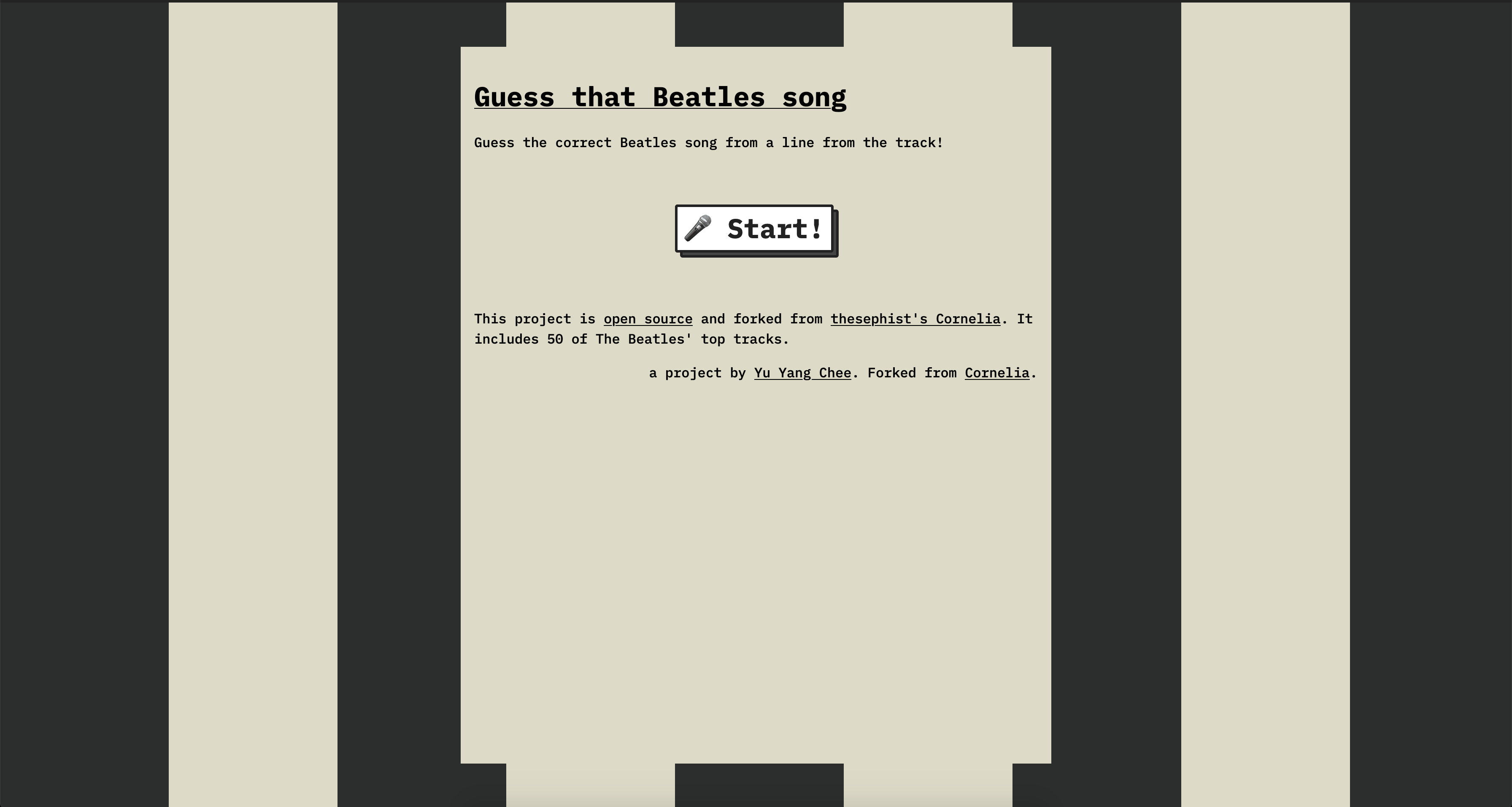 Guess that beatles song