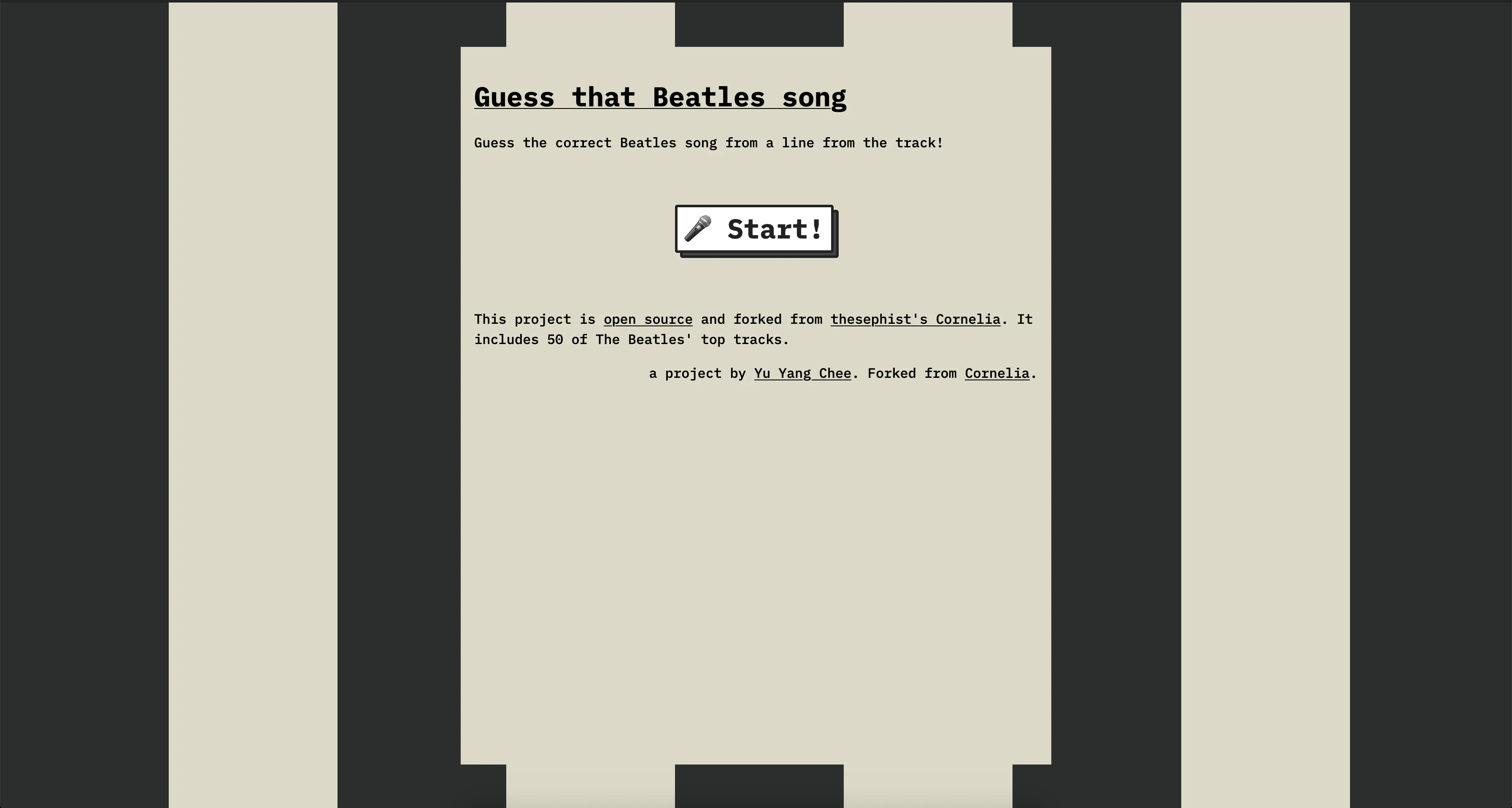 Guess that beatles song