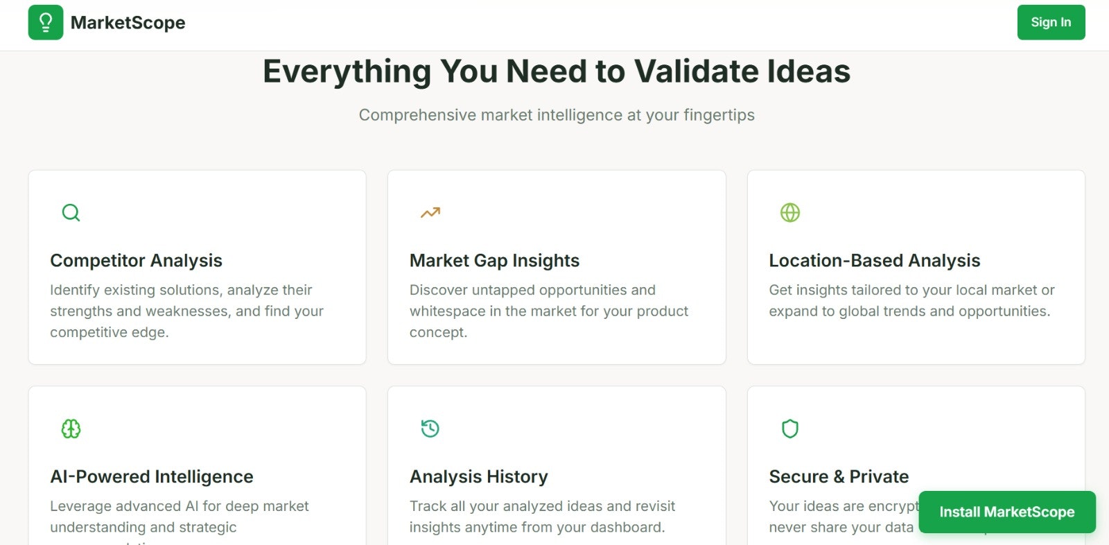 MarketScope - Screenshot 2 preview