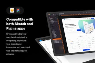 Cryptasa - UI kit Defi (Crypto) Startups gallery image