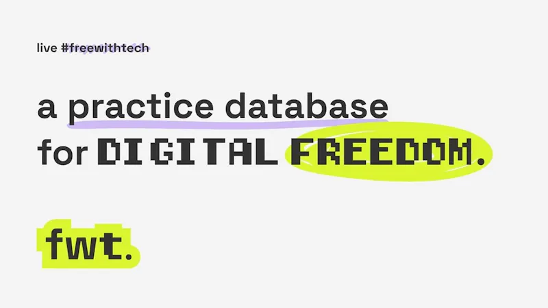 live #freewithtech screenshot 1 (video preview)