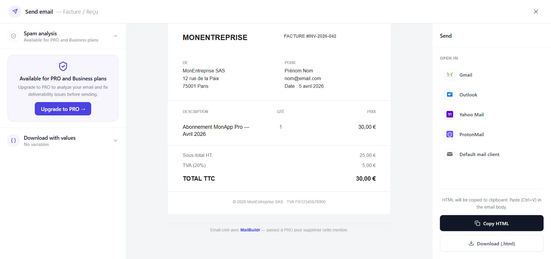 MailBuildr gallery image