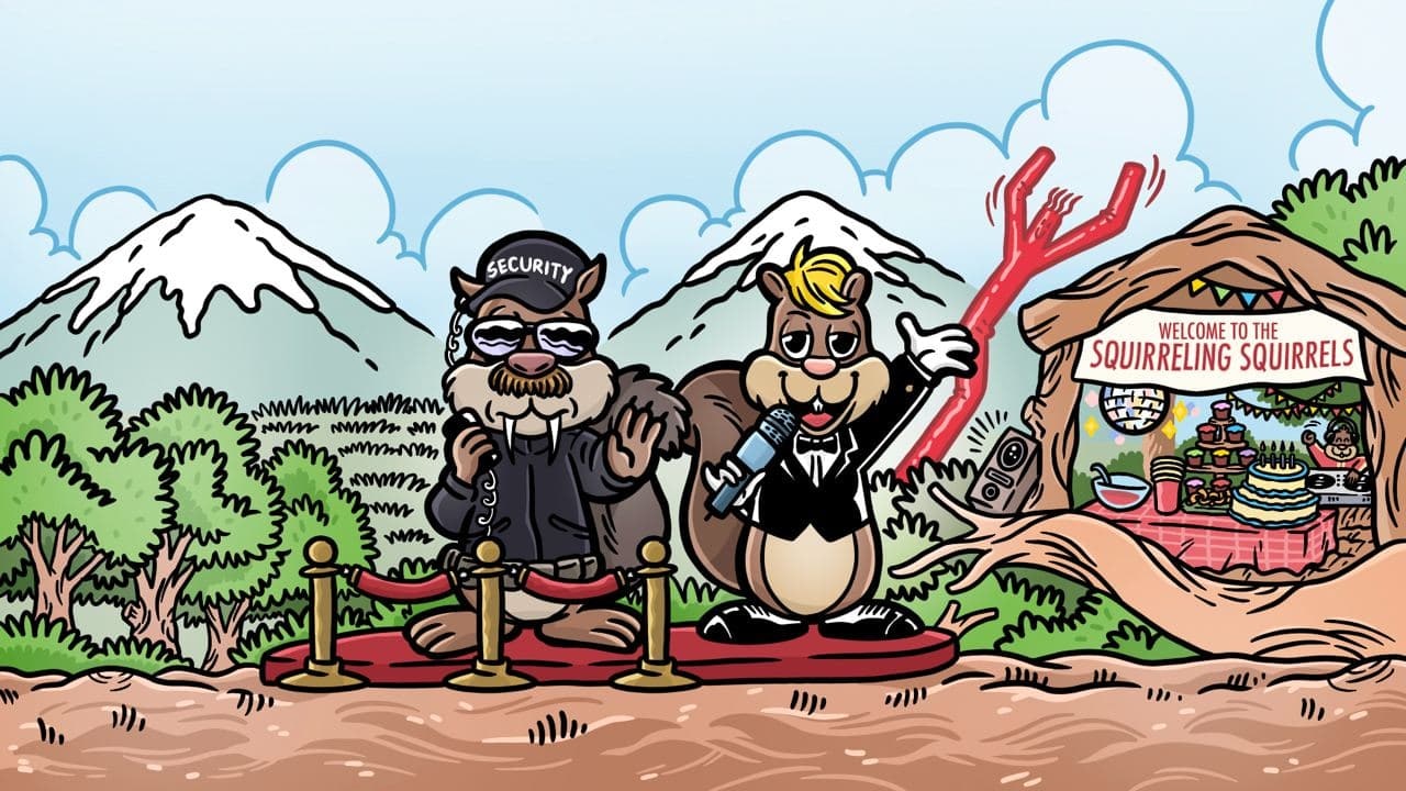 Squirreling Squirrels