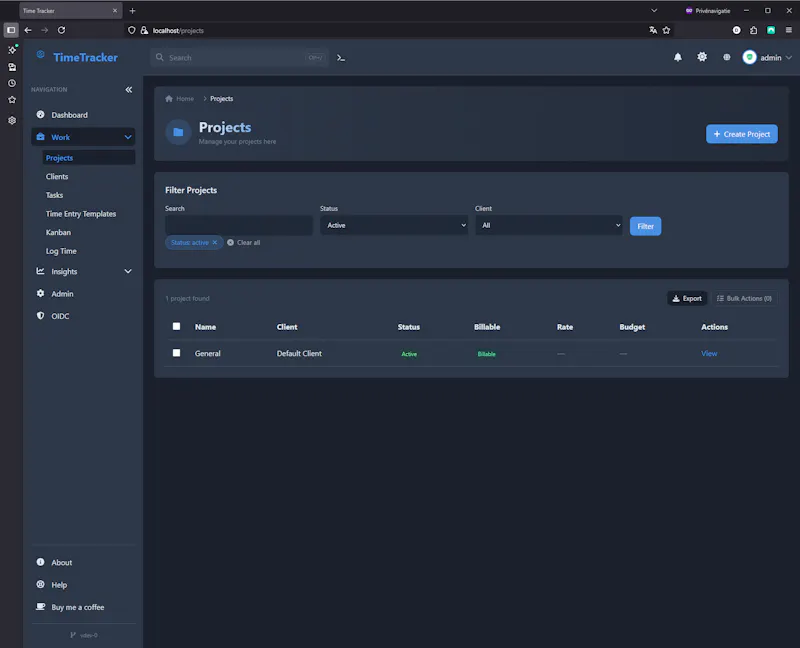 TimeTracker screenshot 12