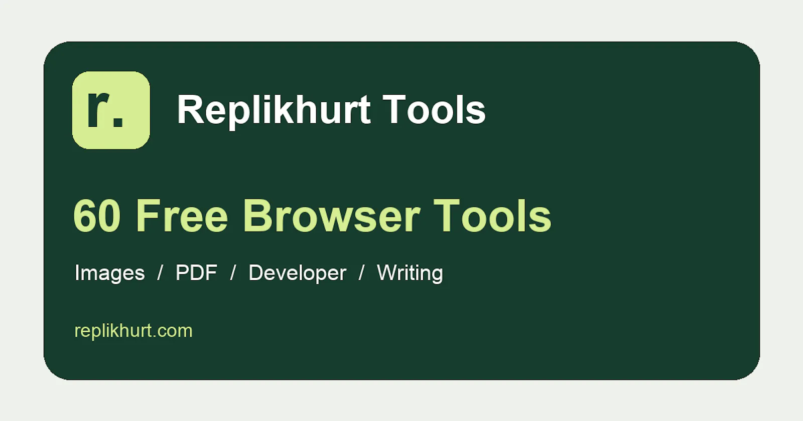Replikhurt Tools screenshot 1