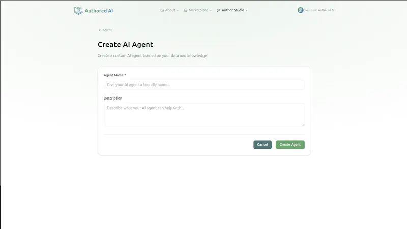 Authored AI screenshot 5