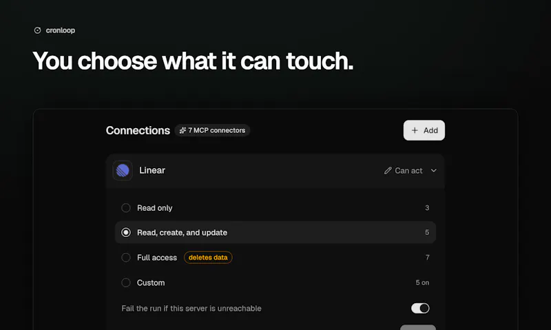 Cronloop AI screenshot 8