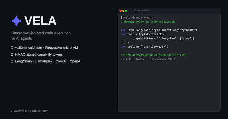 VELA screenshot 1