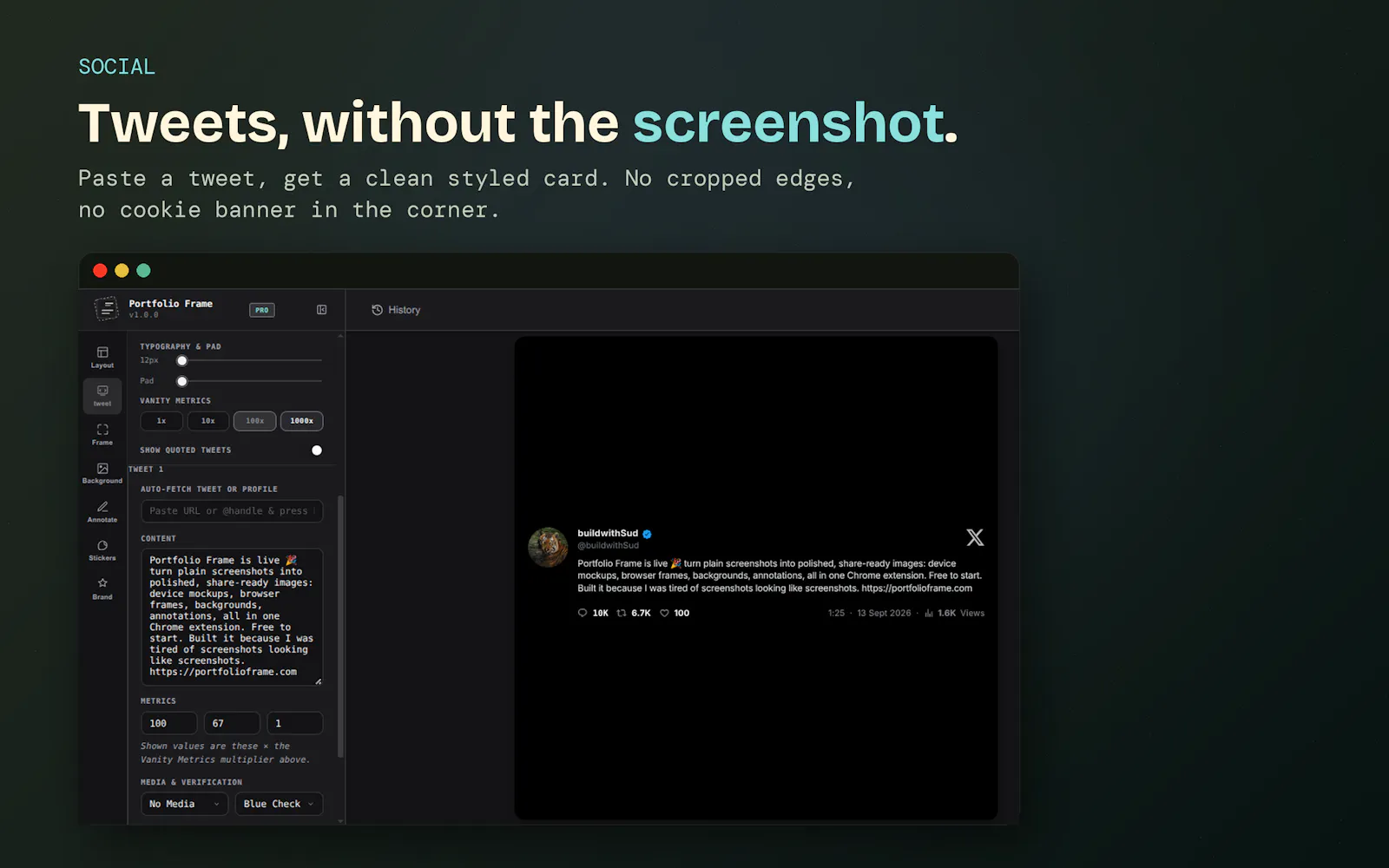 Portfolio Frame screenshot 5