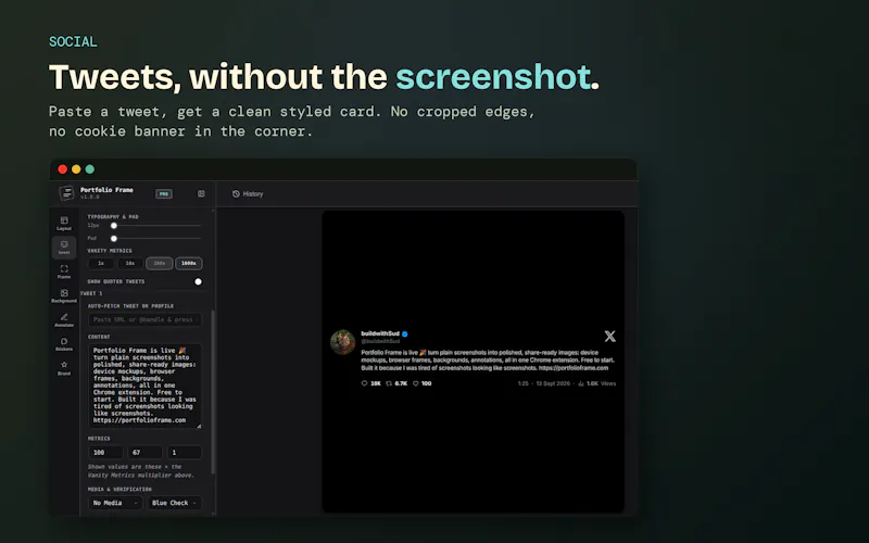 Portfolio Frame screenshot 5